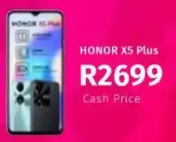Vodacom HONOR X5 Plus offer