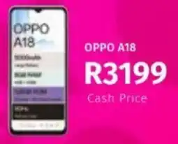 Vodacom OPPO A18 offer