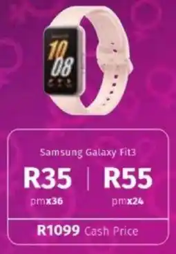 Vodacom Samsung Galaxy Fit3 offer