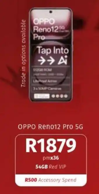 Vodacom OPPO Ren012 Pro 5G offer