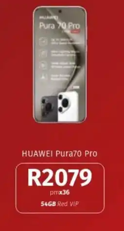 Vodacom HUAWEI Pura70 Pro offer