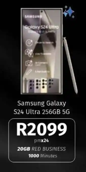 Vodacom Samsung Galaxy S24 Ultra 256GB 5G offer