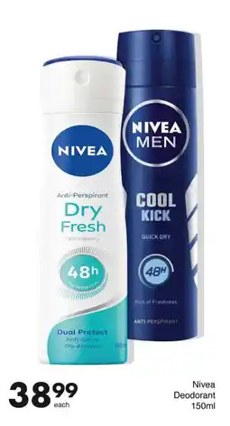 Save Hyper Nivea Deodorant 150ml offer