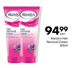 Save Hyper Mandy's Hair Removal Cream 200ml offer