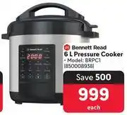 Makro Bennett Read 6Ltr Pressure Cooker BRPC1 offer