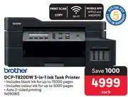 Makro Brother DCP-T820DW 3 In 1 Ink Tank Printer offer