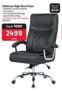 Makro Jefferson High Back Chair offer