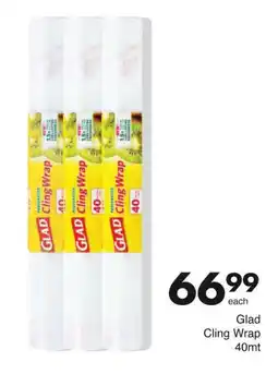 Save Hyper GLAD Cling Wrap 40mt offer