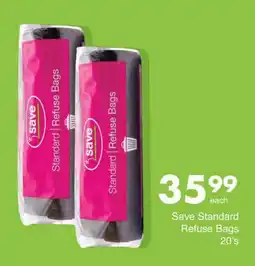 Save Hyper Save Standard Refuse Bags offer