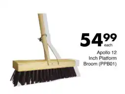 Apollo 12 Inch Platform Broom (PPB01)