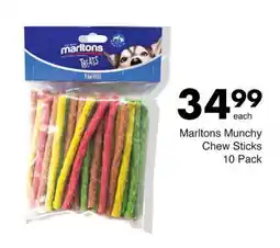 Marltons Munchy Chew Sticks 10 Pack