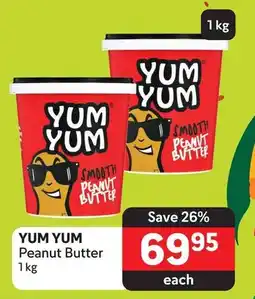 Makro YUM YUM Peanut Butter 1kg offer