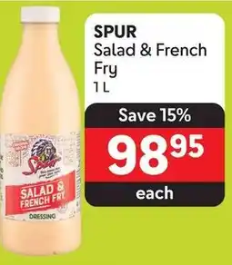 Makro SPUR Salad & French Fry 1L offer