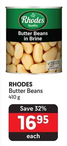 Makro RHODES Butter Beans offer