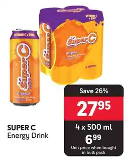 Makro SUPER C Energy Drink offer