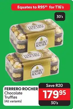 Makro FERRERO ROCHER Chocolate Truffles (All variants) offer