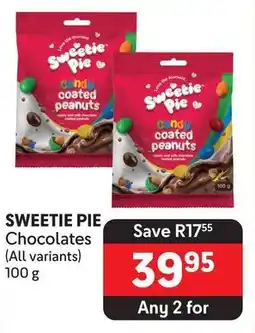SWEETIE PIE Chocolates (All variants) 100 g