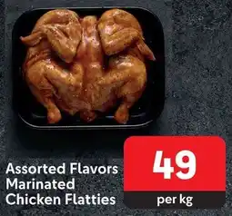 Makro Assorted Flavors Marinated Chicken Flatties offer