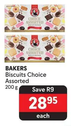 Makro BAKERS Biscuits Choice Assorted 200g offer
