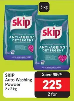Makro SKIP Auto Washing Powder 2 x 3 kg offer