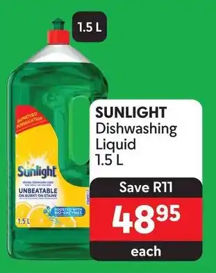 Makro SUNLIGHT Dishwashing Liquid offer