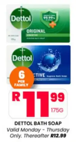 Take 'n Pay DETTOL BATH SOAP offer