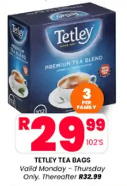 Take 'n Pay TETLEY TEA BAGS offer