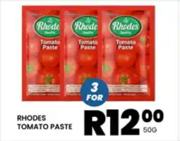 Take 'n Pay RHODES TOMATO PASTE offer