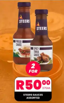 Take 'n Pay STEERS SAUCES ASSORTED offer