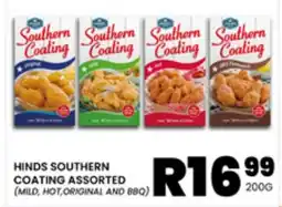 Take 'n Pay HINDS SOUTHERN COATING ASSORTED (MILD, HOT,ORIGINAL AND BBQ) offer