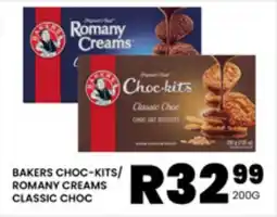 Take 'n Pay BAKERS CHOC-KITS/ ROMANY CREAMS CLASSIC CHOC offer