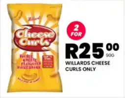 Take 'n Pay WILLARDS CHEESE CURLS ONLY offer