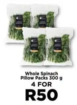 Food Lover's Market Whole Spinach Pillow Packs 300 g offer