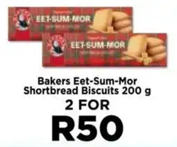 Food Lover's Market Bakers Eet-Sum-Mor Shortbread Biscuits 200 g offer