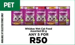 Food Lover's Market Whiskas Wet Cat Food Assorted 85 g offer
