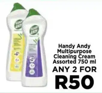 Food Lover's Market Handy Andy Multipurpose Cleaning Cream Assorted 750 ml offer