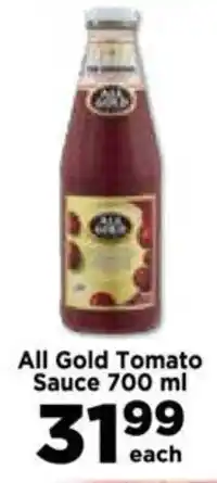 Food Lover's Market All Gold Tomato Sauce 700 ml offer