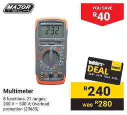 Builders Warehouse Multimeter offer