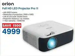 Incredible Connection Full HD LED Projector Pro 11 offer