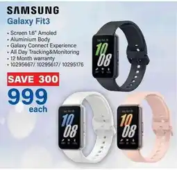 Incredible Connection SAMSUNG Galaxy Fit3 offer