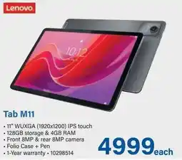 Incredible Connection Lenovo Tab M11 offer