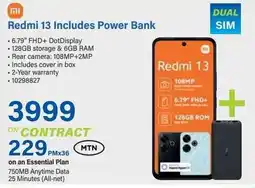 Incredible Connection Redmi 13 Includes Power Bank offer