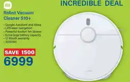 Incredible Connection Robot Vacuum Cleaner S10+ offer