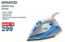 Incredible Connection KENWOOD 2000W Iron STP42 offer