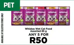 Food Lover's Market Whiskas Wet Cat Food Assorted 85 g offer