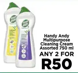 Food Lover's Market Handy Andy Multipurpose Cleaning Cream Assorted 750 ml offer
