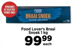Food Lover's Market Food Lover's Braai Snoek 1 kg offer