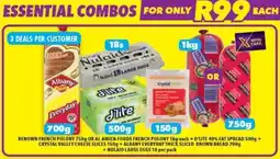 Shoprite RENOWN FRENCH POLONY 750g OR AL-AMIEN FOODS FRENCH POLONY 1kg each +D'LITE 40% FAT SPREAD 500g + CRYSTAL VALLEY CHEESE SLICES offer