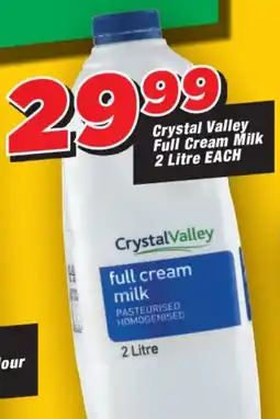 Crystal Valley Full Cream Milk