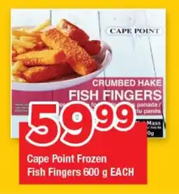 OK Grocer Cape Point Frozen Fish Fingers offer